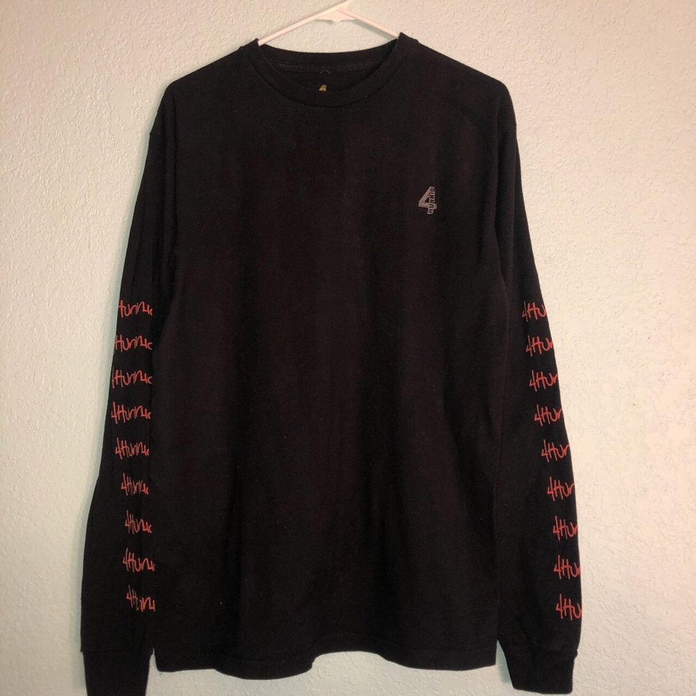 YG 4 Hunnid Long Sleeve Shirt